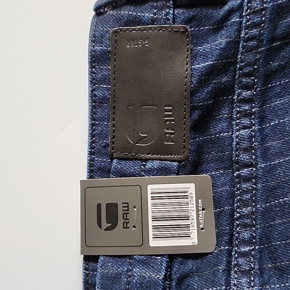 G-Star Striped Denim Midge Saddie Boyfriend Jeans - Picture 13 of 14